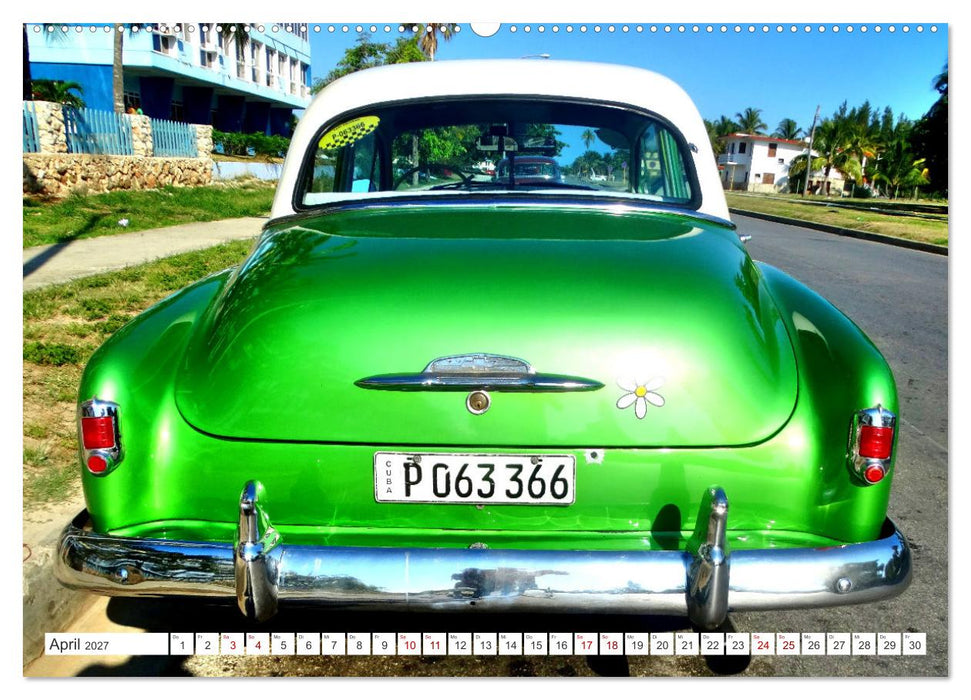 Chevy Highlights - Oldtimer der Marke Chevrolet aus den Fünfziger Jahren (CALVENDO Wandkalender 2027)