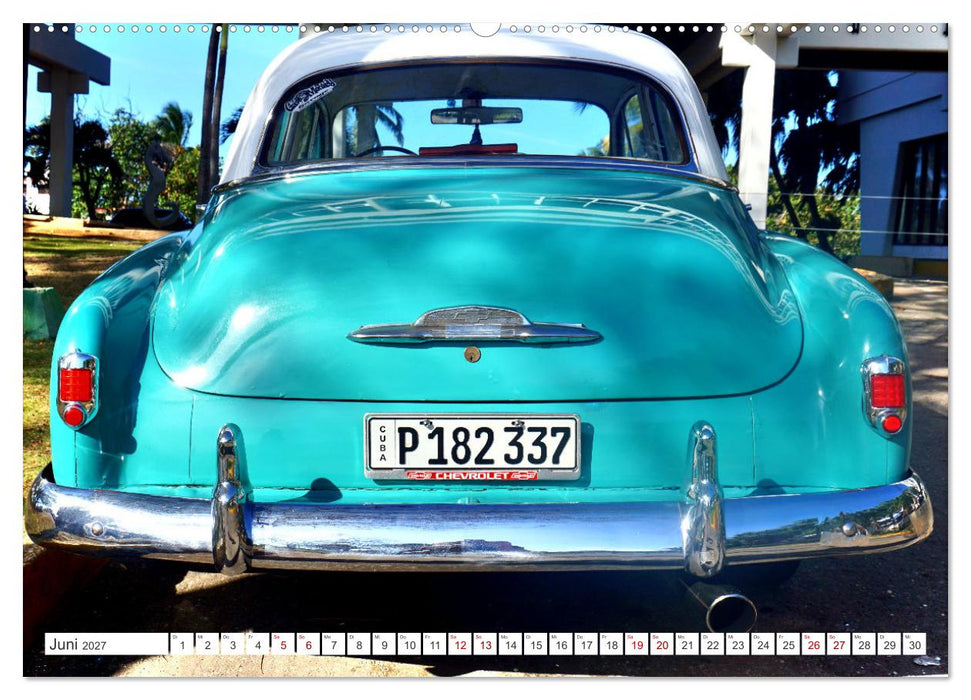 Chevy Highlights - Oldtimer der Marke Chevrolet aus den Fünfziger Jahren (CALVENDO Wandkalender 2027)
