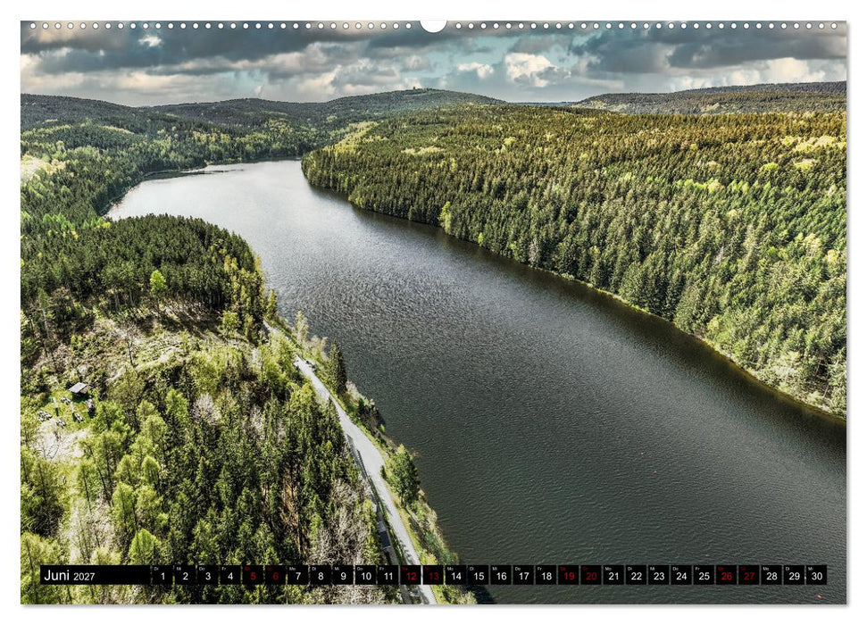 Landschafts-Fotografie Erzgebirge (CALVENDO Premium Wandkalender 2027)