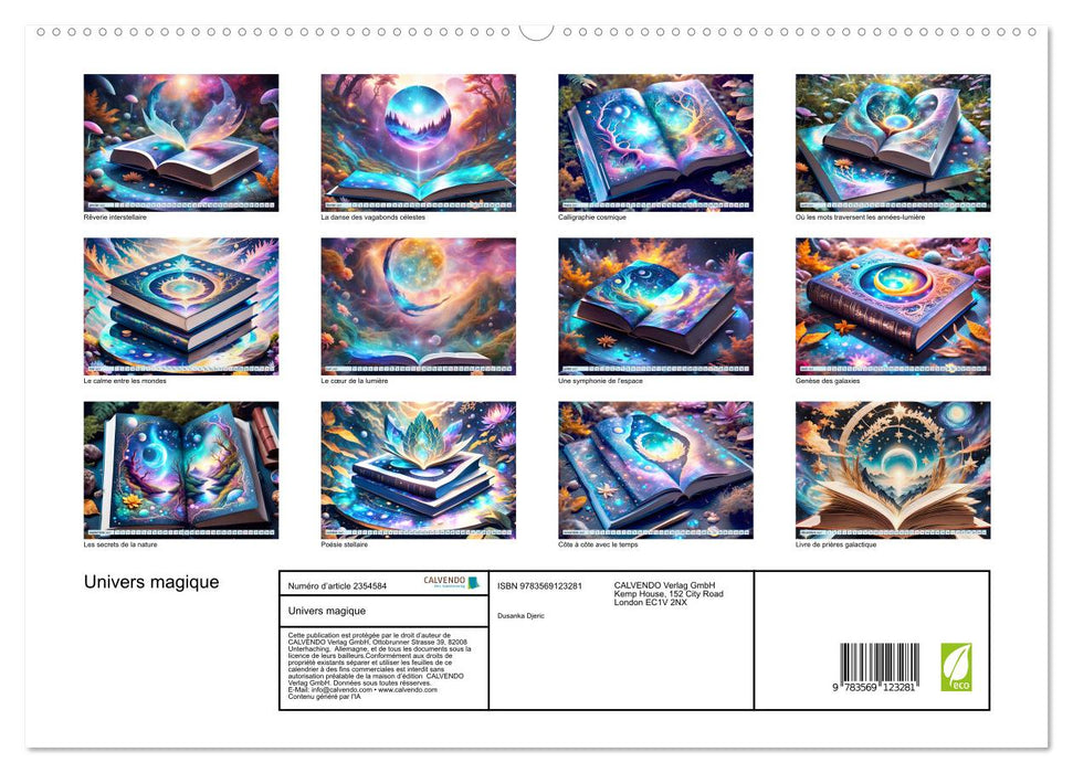 Univers magique (CALVENDO Calendrier supérieur 2027)