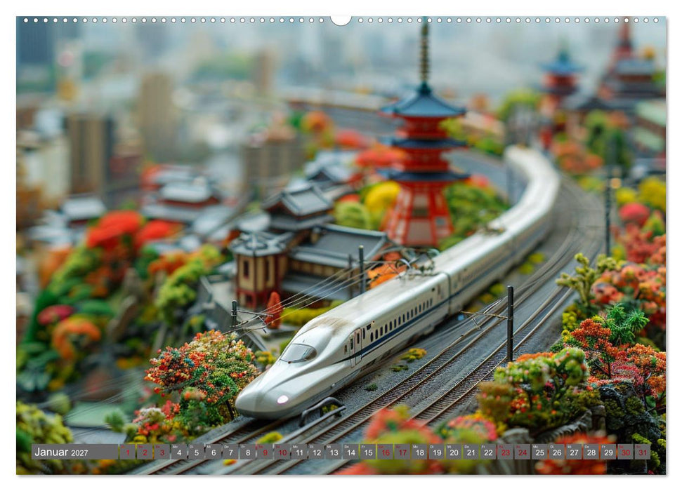 Modelleisenbahnen sind cool (CALVENDO Wandkalender 2027)