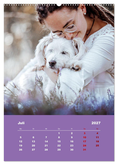 Du und ich - Dreamteamfotografie - Mensch und Hund (CALVENDO Premium Wandkalender 2027)