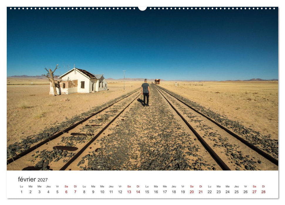 Desért namibien (CALVENDO Calendrier mensuel 2027)