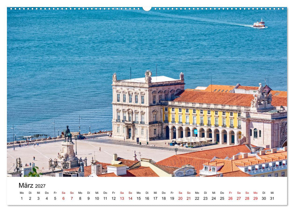 Lissabon und seine Wahrzeichen - Zwischen Tradition und Moderne (CALVENDO Wandkalender 2027)