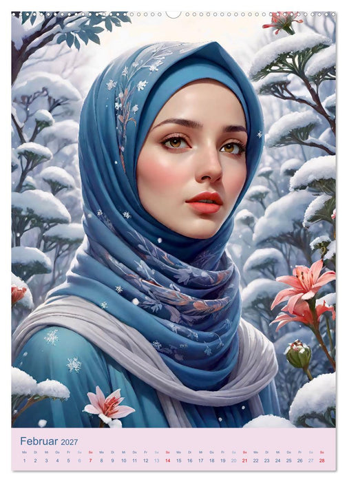 Stolze Muslima (CALVENDO Premium Wandkalender 2027)