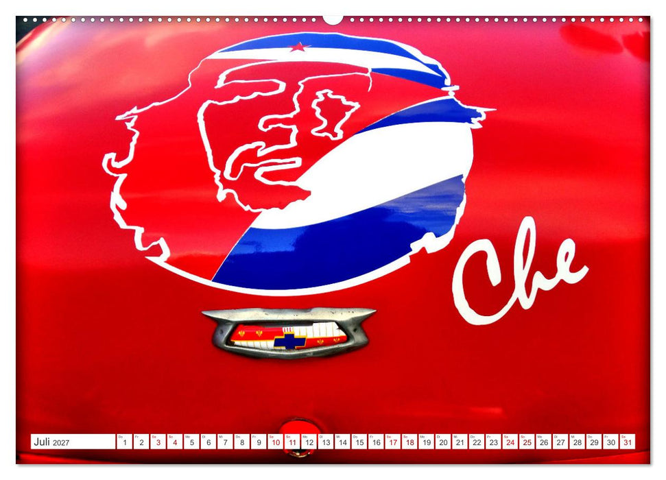 Chevy Highlights - Oldtimer der Marke Chevrolet aus den Fünfziger Jahren (CALVENDO Premium Wandkalender 2027)