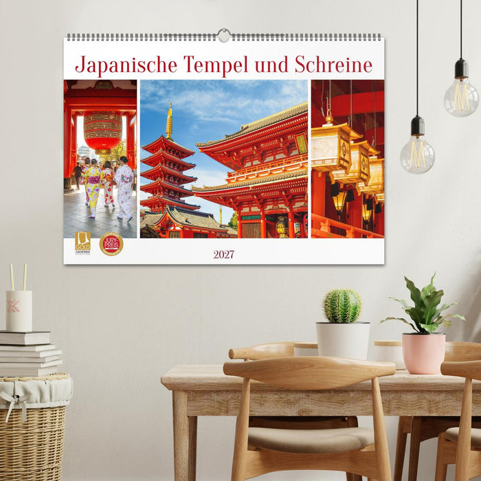 Japanische Tempel und Schreine (CALVENDO Wandkalender 2027)