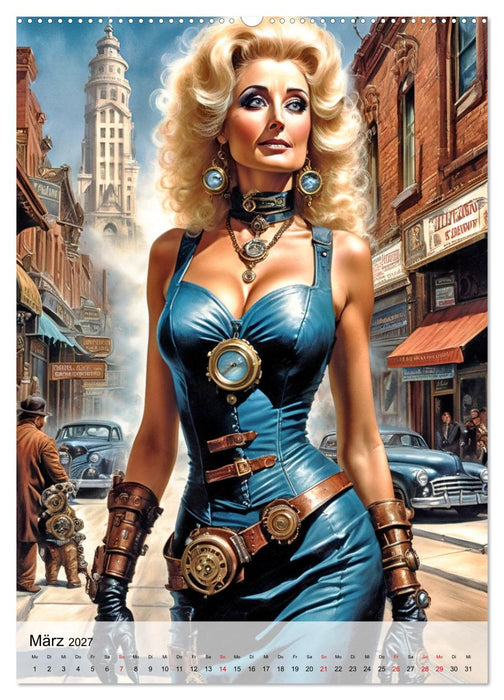 Ladies mit Steampunk-Flair (CALVENDO Wandkalender 2027)