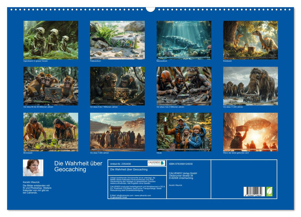 Die Wahrheit über Geocaching (CALVENDO Wandkalender 2027)