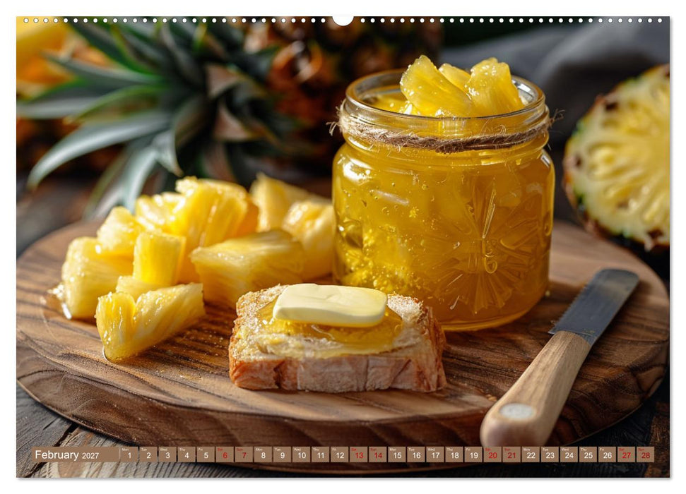 Fruit Paradise in a Jar (CALVENDO Monthly Calendar 2027)