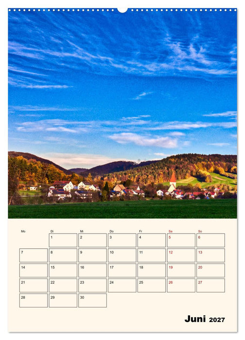 Deutschland. Deutsche Lande, vielfältig und bunt (CALVENDO Wandkalender 2027)