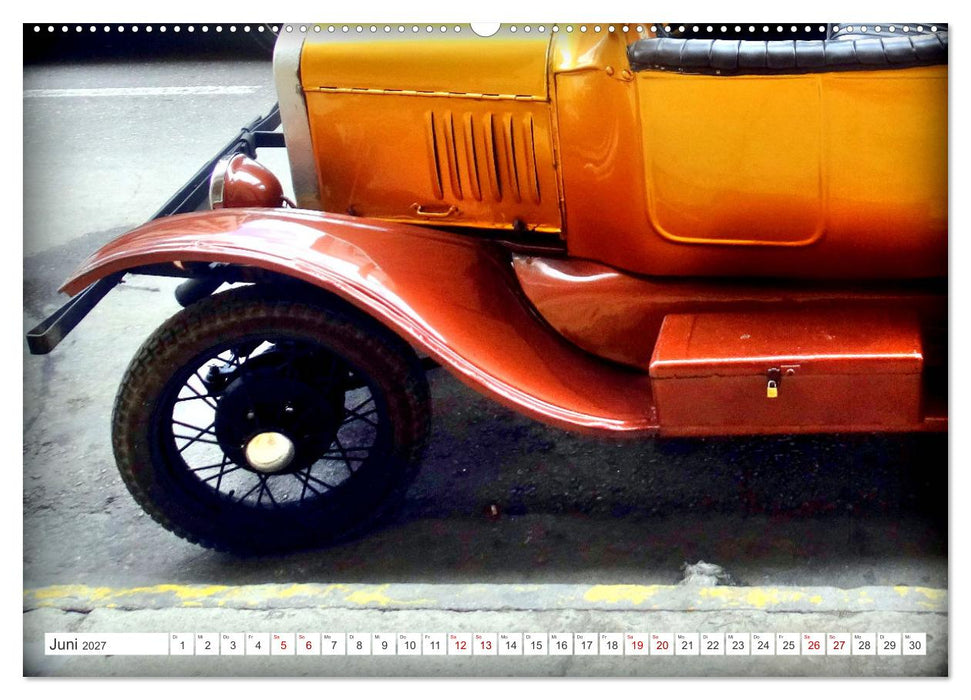 Tin Lizzie - Ford Modell T in Kuba (CALVENDO Wandkalender 2027)