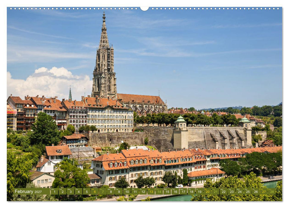 Amazing Berne - Switzerland (CALVENDO Monthly Calendar 2027)