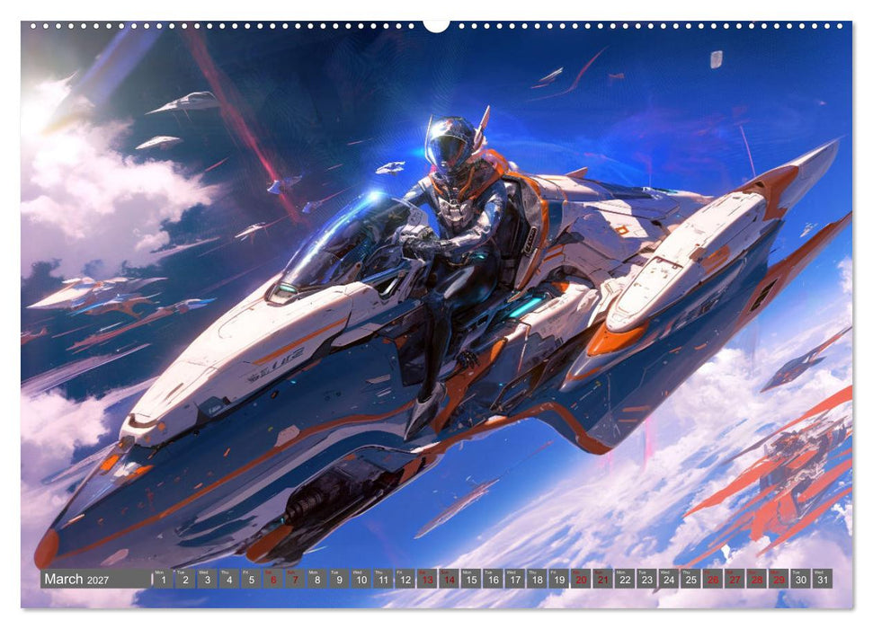Starlight Warriors (CALVENDO Monthly Calendar 2027)
