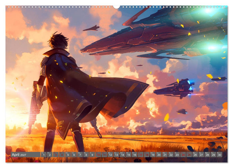 Starlight Warriors (CALVENDO Monthly Calendar 2027)