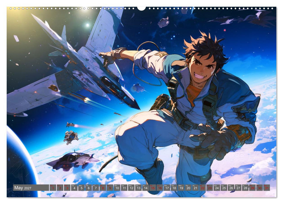 Starlight Warriors (CALVENDO Monthly Calendar 2027)