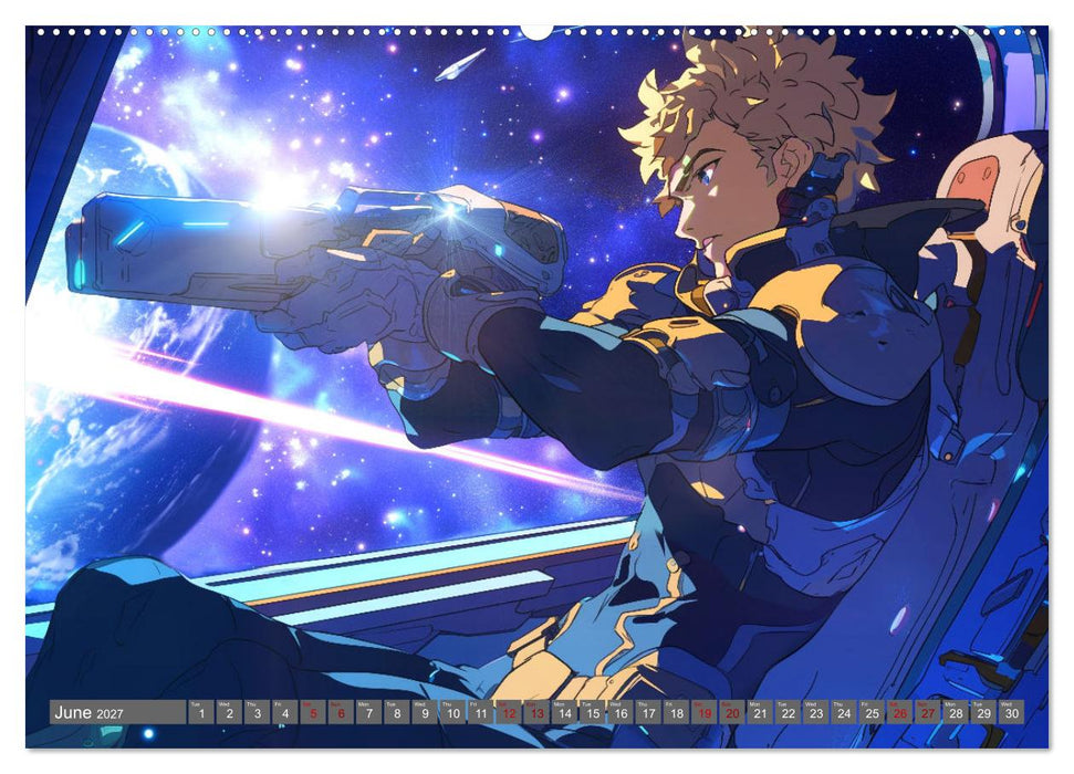 Starlight Warriors (CALVENDO Monthly Calendar 2027)