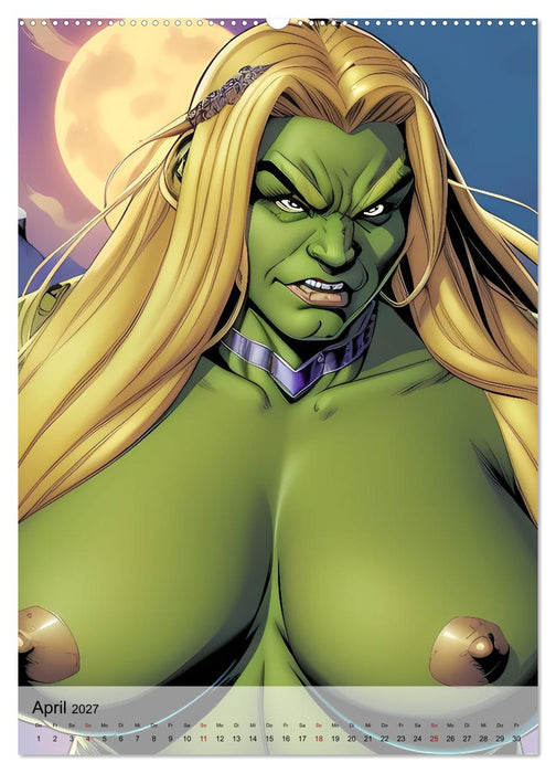 Super Sexy Superfrauen (CALVENDO Wandkalender 2027)