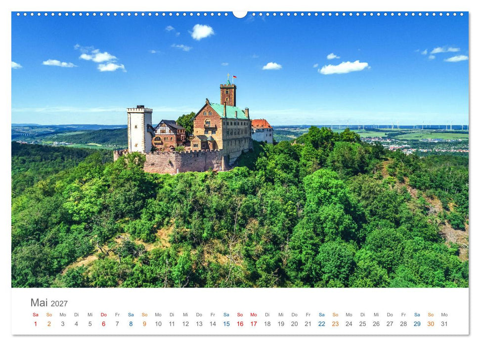 Rennsteig - Weitwanderweg (CALVENDO Wandkalender 2027)