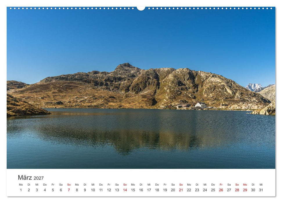 Schweizer Alpenpässe (CALVENDO Wandkalender 2027)