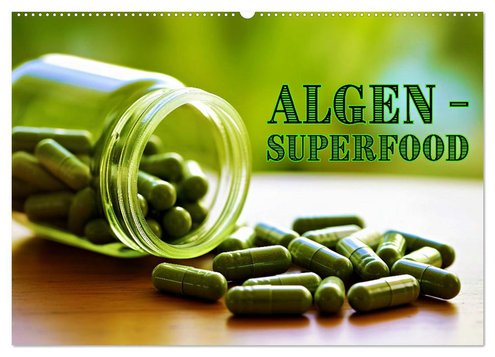 Algen - Superfood (CALVENDO Wandkalender 2027)