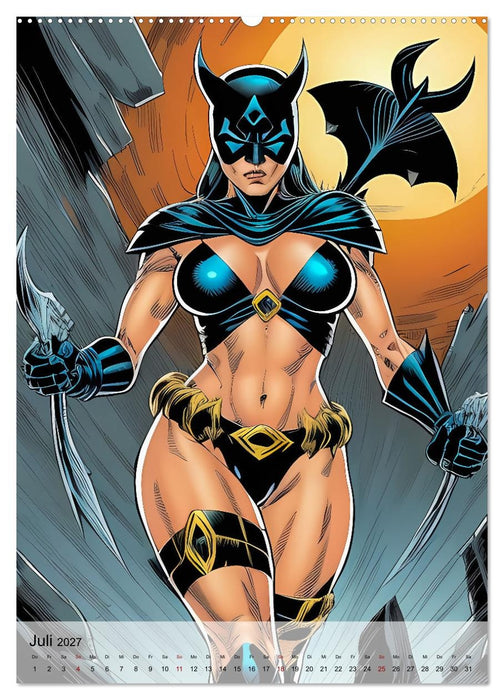 Super Sexy Superfrauen (CALVENDO Premium Wandkalender 2027)