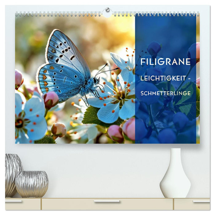 Filigrane Leichtigkeit - Schmetterlinge (CALVENDO Premium Wandkalender 2027)
