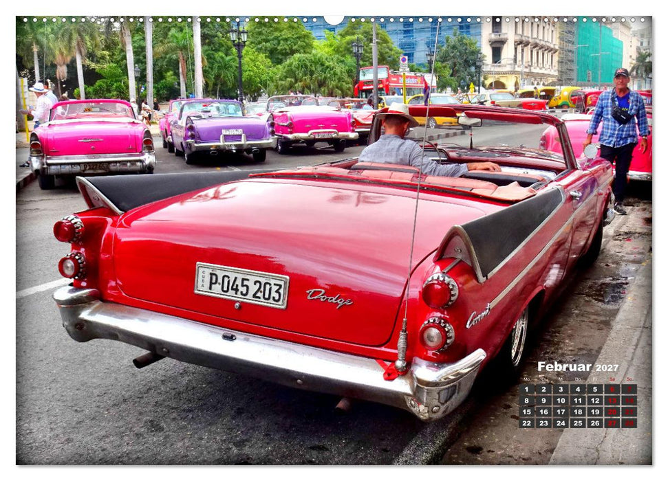 Dodge Coronet - Ein Traumcabrio in Kuba (CALVENDO Wandkalender 2027)