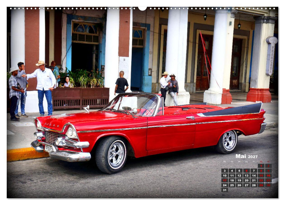 Dodge Coronet - Ein Traumcabrio in Kuba (CALVENDO Wandkalender 2027)