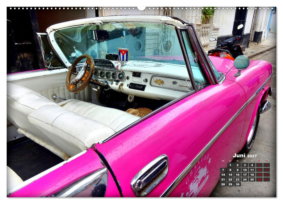 Dodge Coronet - Ein Traumcabrio in Kuba (CALVENDO Wandkalender 2027)