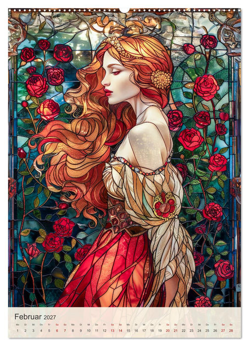 Fantasievolles Mittelalter - Legendäre Symbole des Mittelalters (CALVENDO Premium Wandkalender 2027)