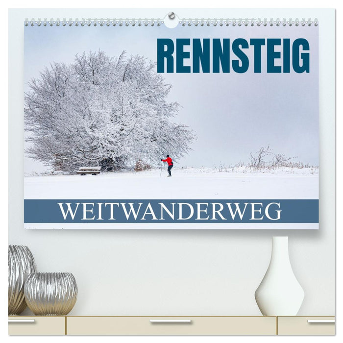 Rennsteig - Weitwanderweg (CALVENDO Premium Wandkalender 2027)
