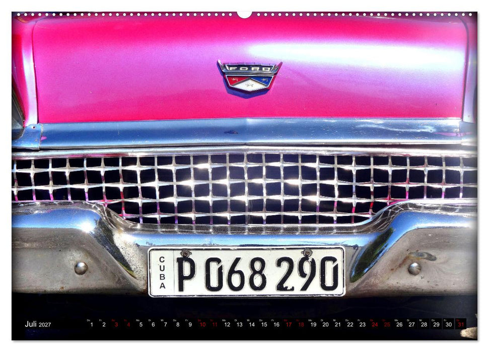 Galaxie '59 - Ein Spitzenmodell von Ford (CALVENDO Premium Wandkalender 2027)
