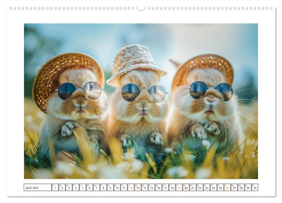 Lustige Hasengeschichten (CALVENDO Wandkalender 2027)