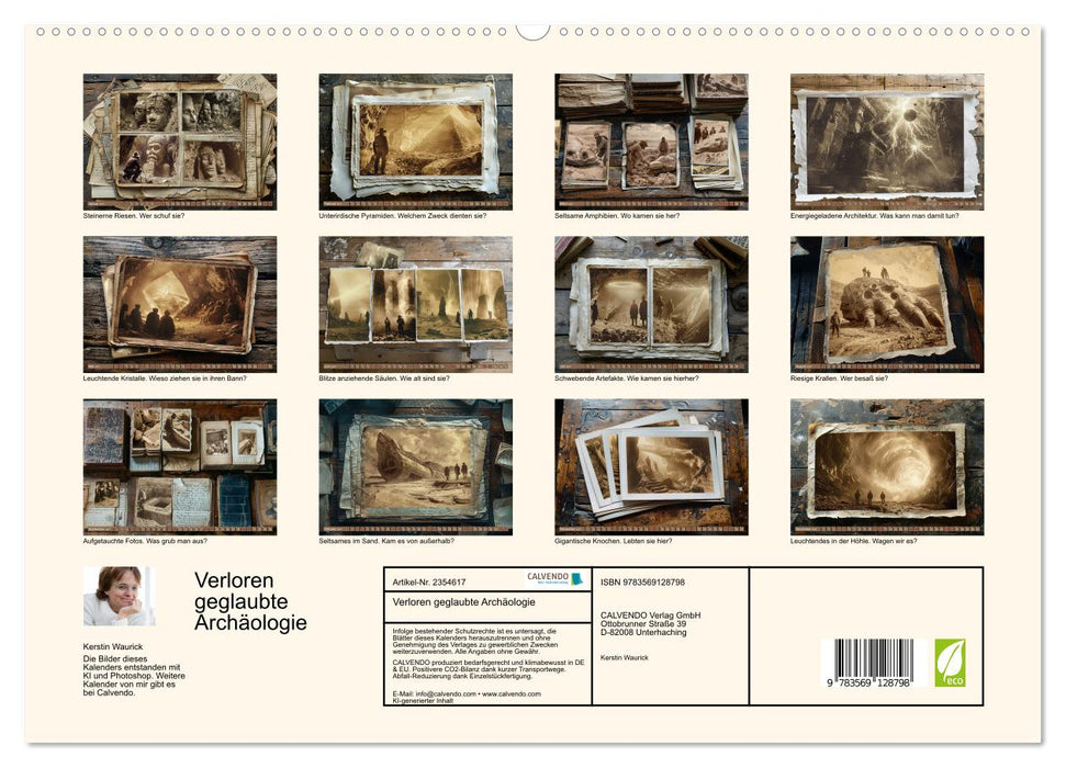 Verloren geglaubte Archäologie (CALVENDO Premium Wandkalender 2027)