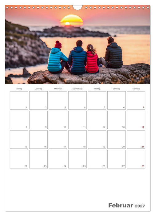 Dein Campingplaner - KI generierte Campingträume (CALVENDO Wandkalender 2027)