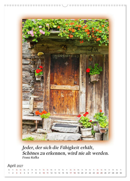 Türen mit Philosophischen Gedanken (CALVENDO Wandkalender 2027)