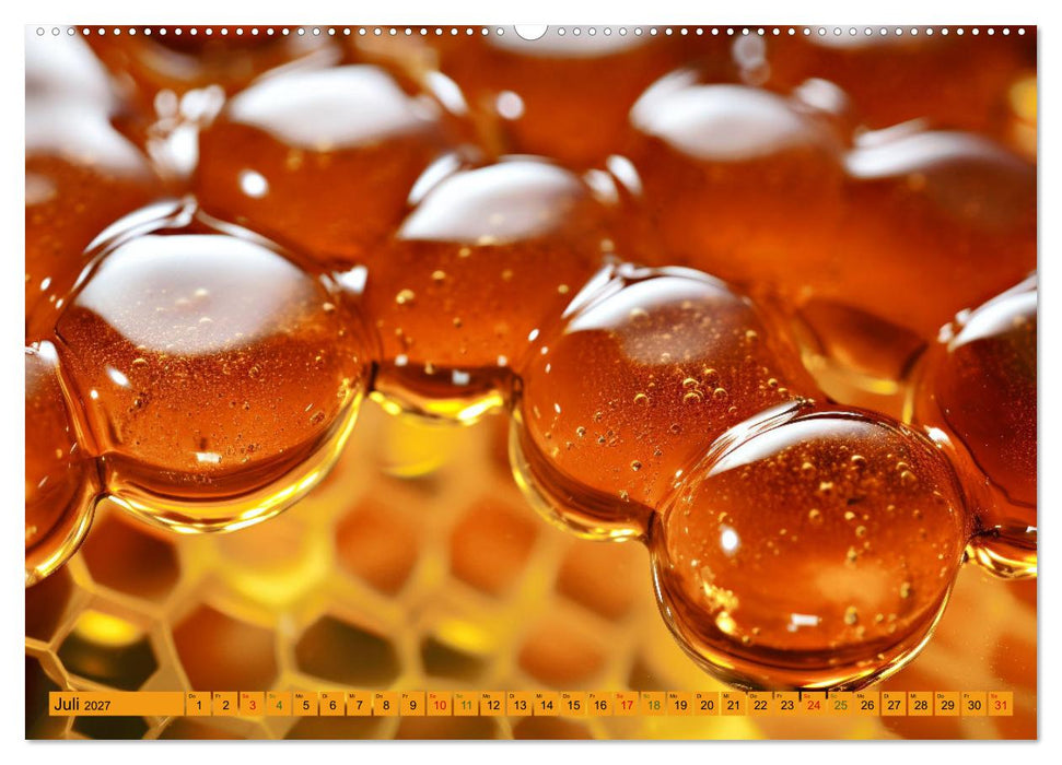 HONIG - flüssiges Gold (CALVENDO Premium Wandkalender 2027)