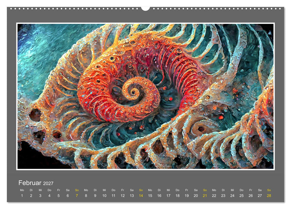 Strukturvisionen (CALVENDO Wandkalender 2027)