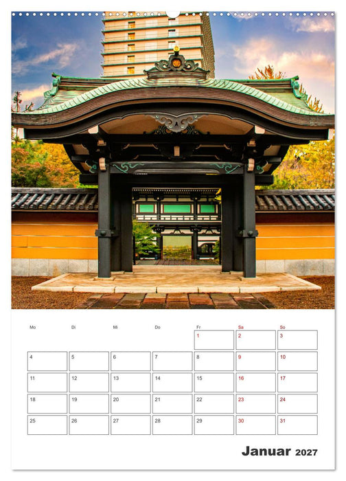Tokio - Reiseplaner (CALVENDO Premium Wandkalender 2027)