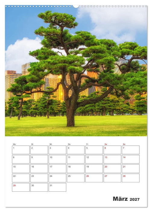 Tokio - Reiseplaner (CALVENDO Premium Wandkalender 2027)