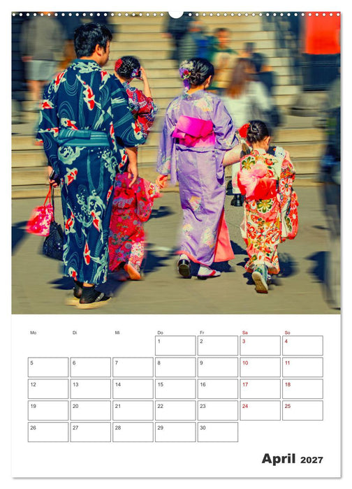 Tokio - Reiseplaner (CALVENDO Premium Wandkalender 2027)