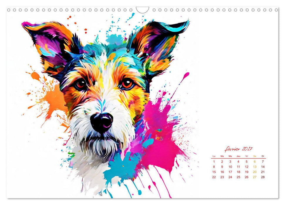 Show canin (CALVENDO Calendrier mensuel 2027)
