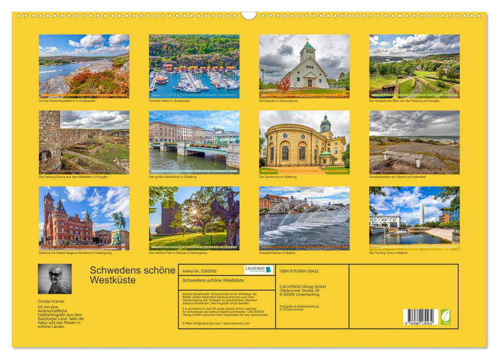 Schwedens schöne Westküste (CALVENDO Wandkalender 2027)