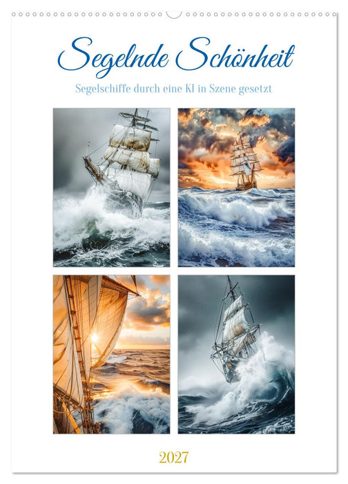 Segelnde Schönheit (CALVENDO Wandkalender 2027)