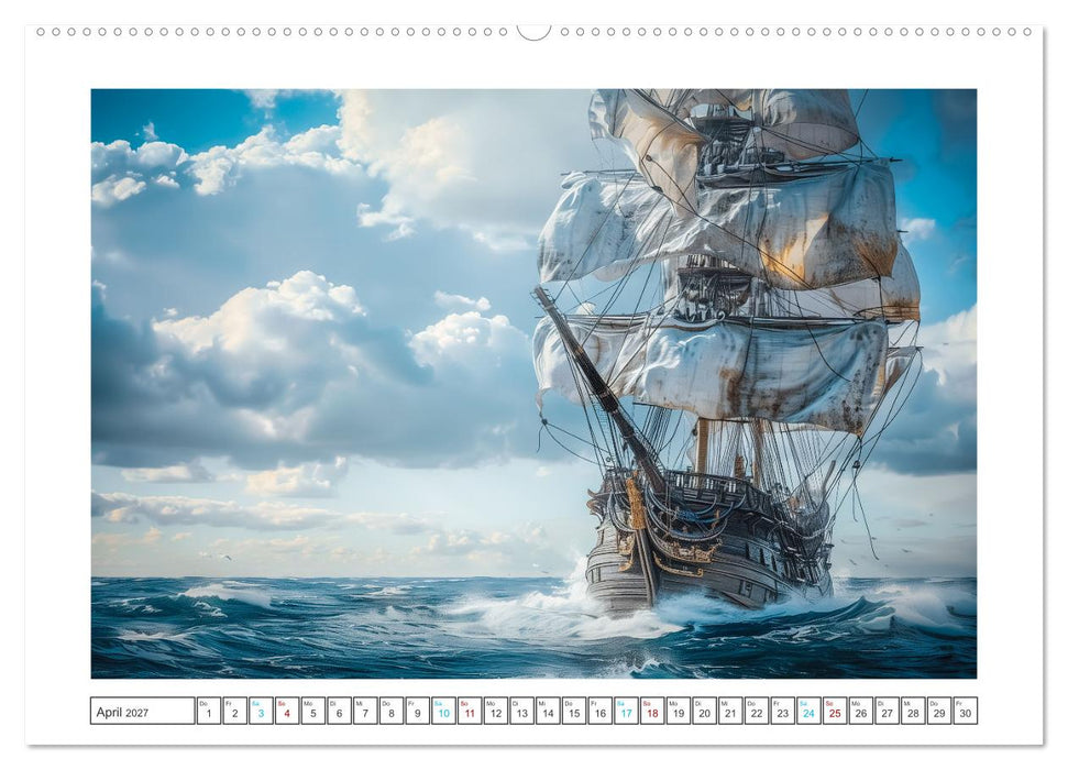 Wind und Wogen (CALVENDO Premium Wandkalender 2027)
