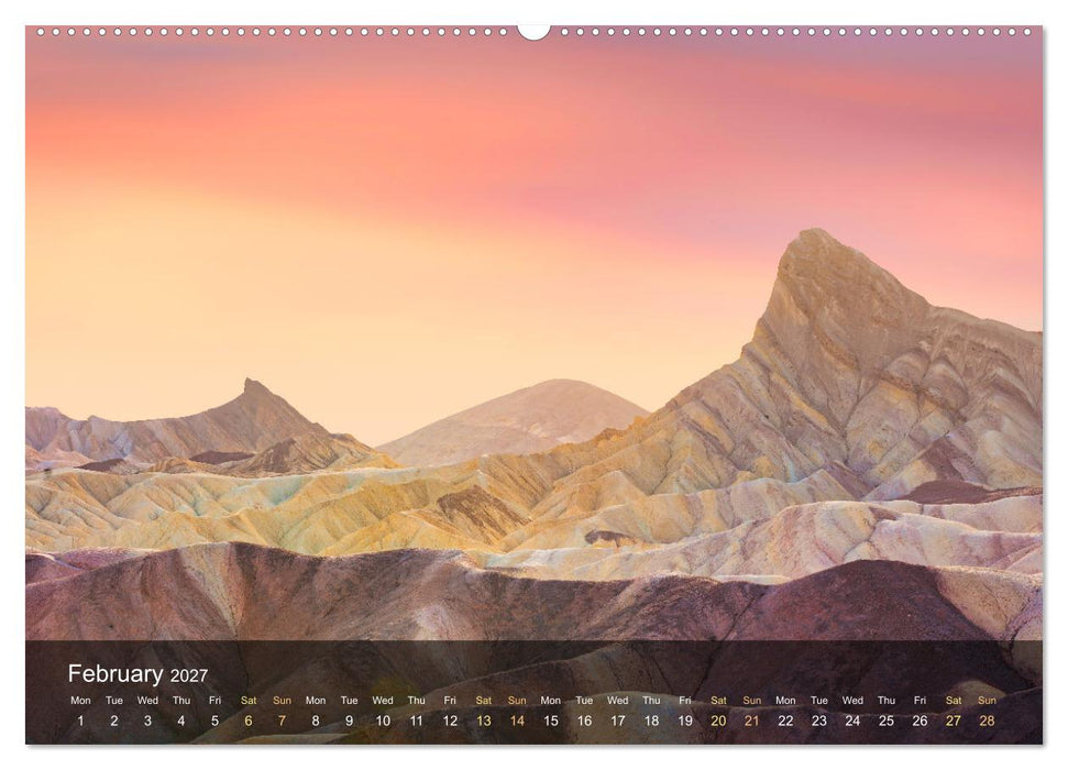 USA the wonderful Southwest (CALVENDO Monthly Calendar 2027)