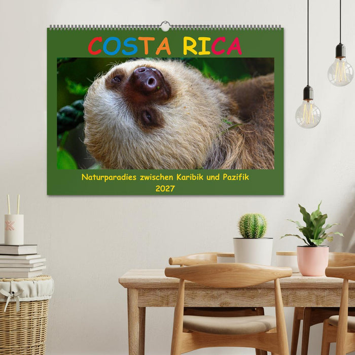 Costa Rica - Naturparadies zwischen Karibik und Pazifik (CALVENDO Wandkalender 2027)