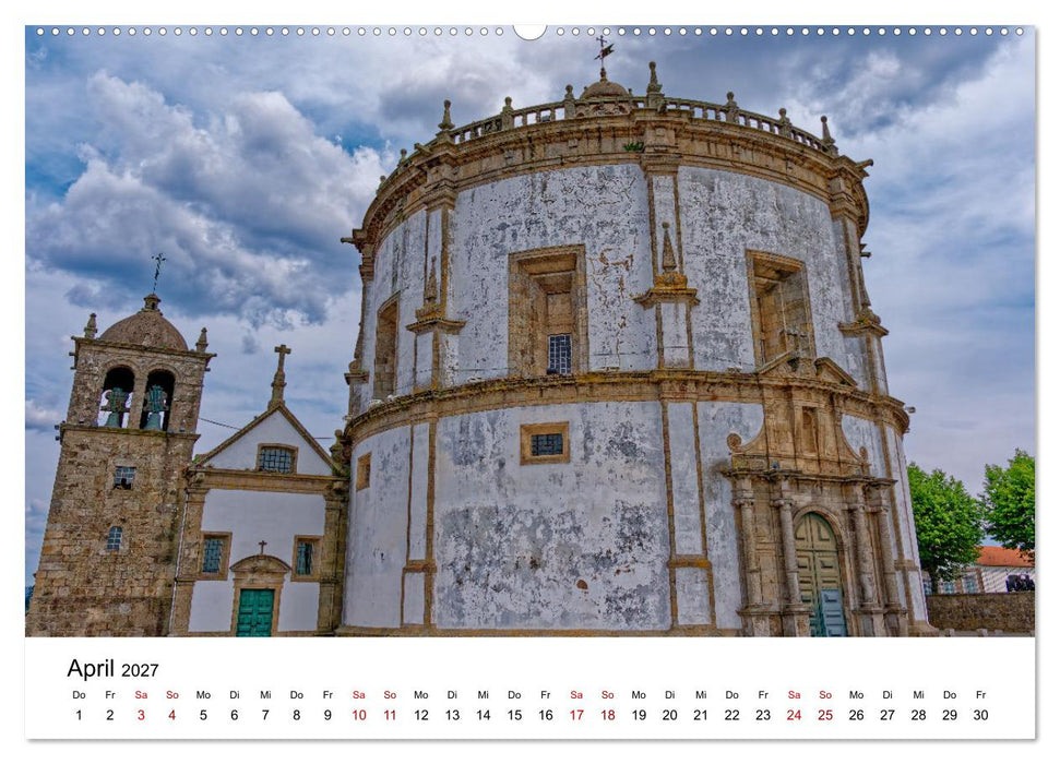 Porto und Gaia - Ausblicke und Einsichten (CALVENDO Premium Wandkalender 2027)