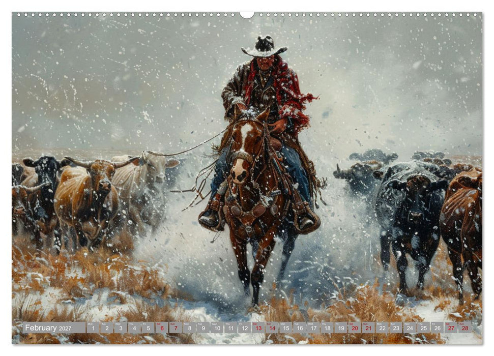 Horses, Power and Freedom (CALVENDO Premium-Calendar 2027)